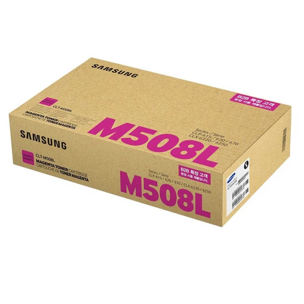 Samsung CLT-M508L-Hp SU325A Kırmızı Yüksek Kapasiteli Orijinal Toner ürün görseli