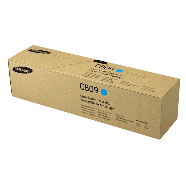 Samsung CLT-C809-Hp SS569A Mavi Orijinal Toner - Resim 2