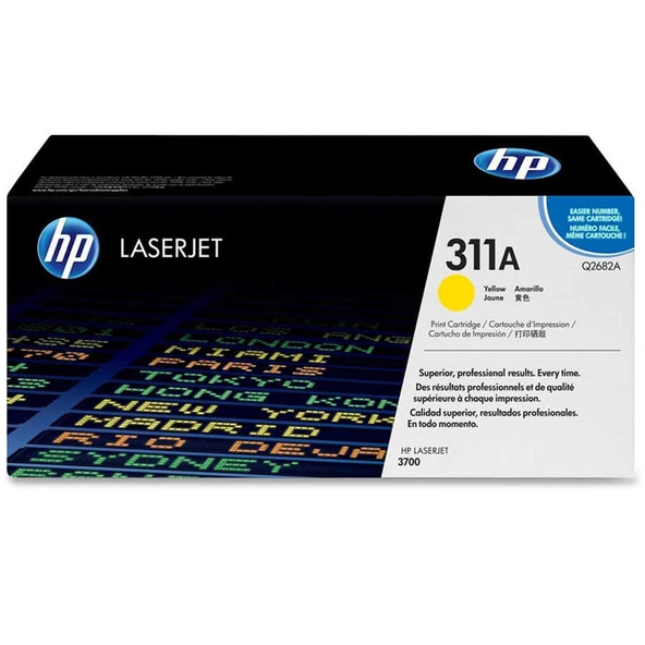 Hp 311A-Q2682A Sarı Orijinal Toner ürün görseli 1