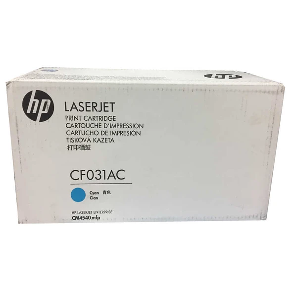 Hp 646A-CF031AC Mavi Orijinal Toner - Resim 2