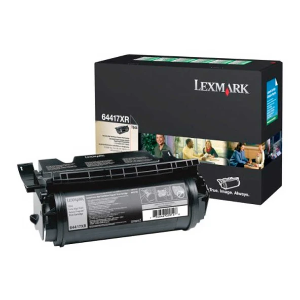Lexmark 64417XR Siyah Yüksek Kapasiteli Orijinal Toner ürün görseli