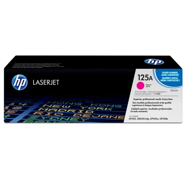 Hp 125A-CB543A Kırmızı Orijinal Toner ürün görseli