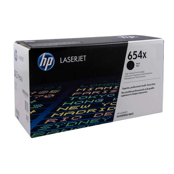 Hp 654X-CF330X Siyah Yüksek Kapasiteli Orijinal Toner ürün görseli