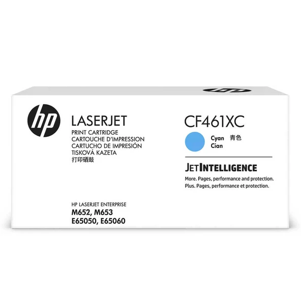 Hp 656X-CF461XC Mavi Yüksek Kapasiteli Orijinal Toner - Resim 2