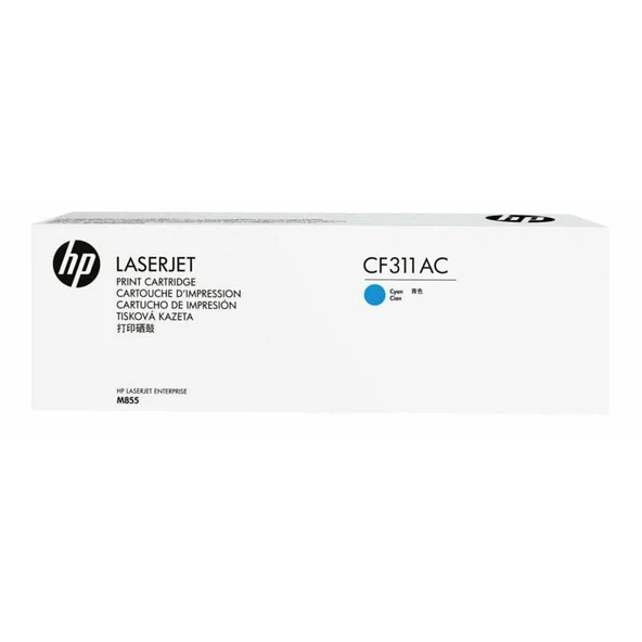 Hp 826A-CF311AC Mavi Orijinal Toner - Resim 2