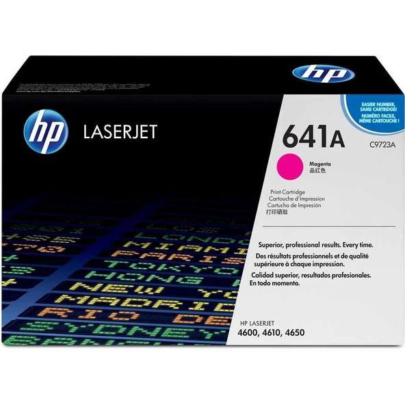 Hp 641A-C9723A Kırmızı Orijinal Toner - Resim 2