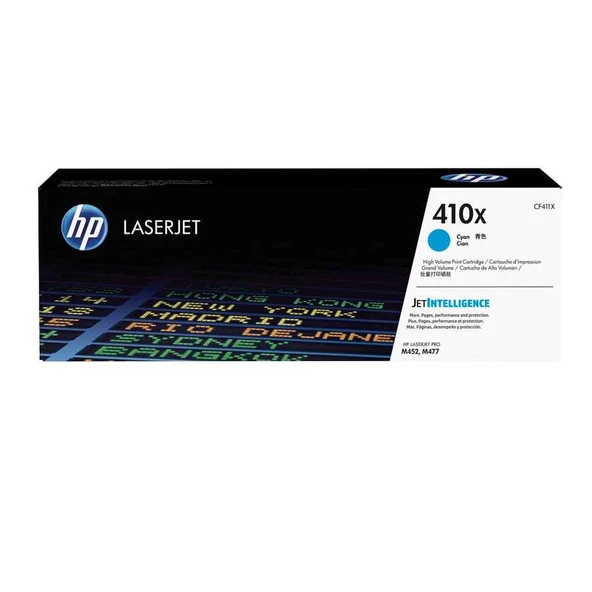 Hp 410X-CF411X Mavi Yüksek Kapasiteli Orijinal Toner ürün görseli