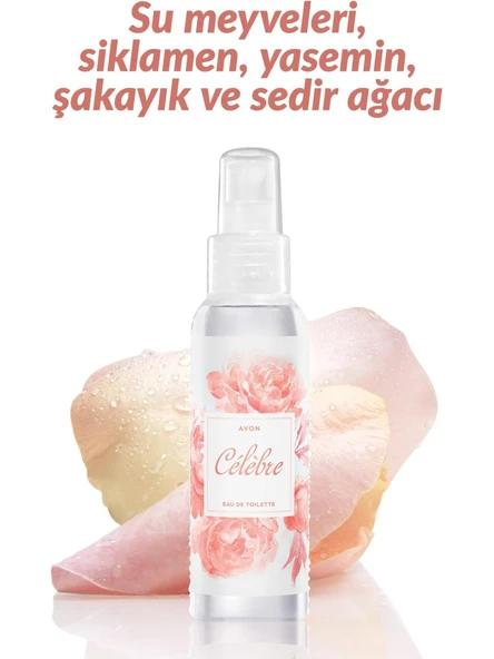 Avon Celebre Kadın EDT Parfüm ve Vücut Spreyi Seti - Resim 2