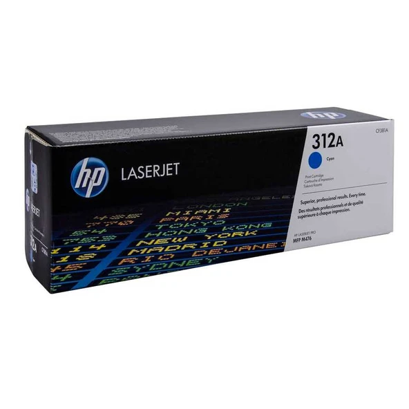 Hp 312A-CF381A Mavi Orijinal Toner ürün görseli