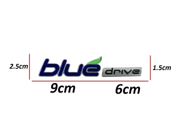 Hyundaı Yazı Accent Blue 12-18 Arka (Blue Drive Yazısı) - 1