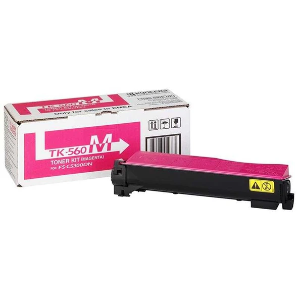 Kyocera TK-560-1T02HNBEU0 Kırmızı Orijinal Toner ürün görseli 1