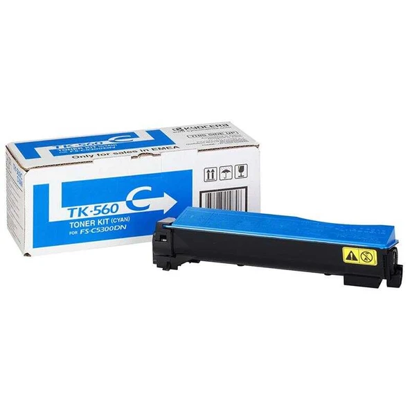 Kyocera TK-560-1T02HNCEU0 Mavi Orijinal Toner - Resim 2