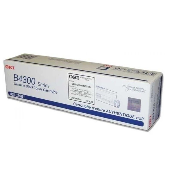 Oki B4300-01101213 Orijinal Toner - Resim 2