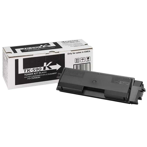 Kyocera TK-590-1T02KV0NL0 Siyah Orijinal Toner ürün görseli