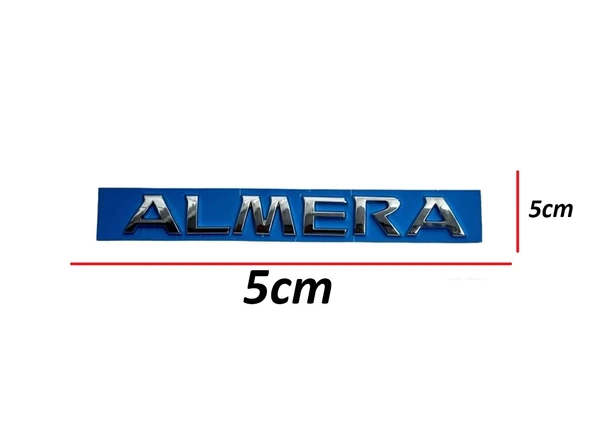 Nıssan Yazı Almera 99-06 Arka (Almera Yazısı) - 1