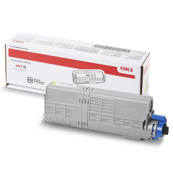 Oki C5100-42127488 Sarı Orijinal Toner ürün görseli