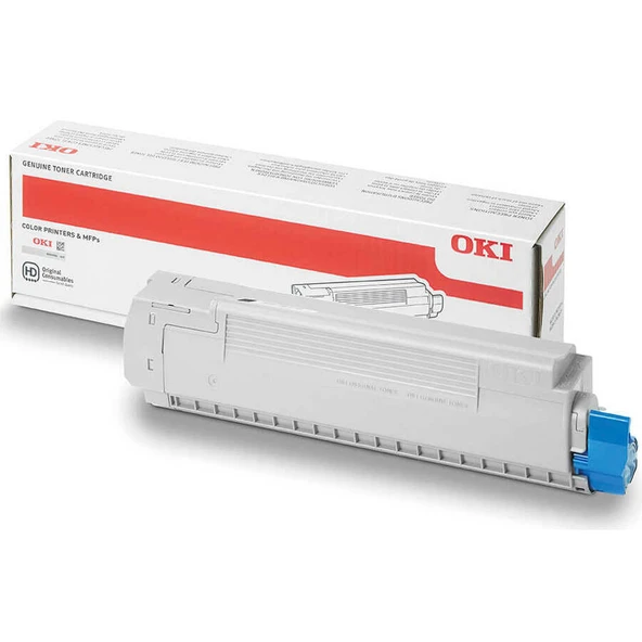 Oki C823-46471105 Sarı Orijinal Toner ürün görseli