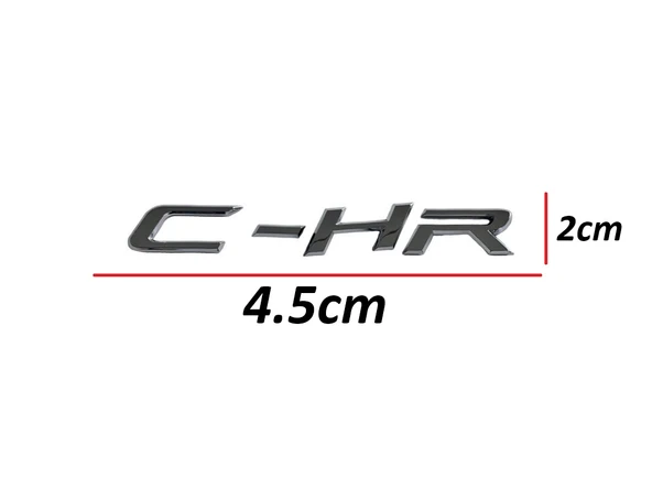 Toyota Yazı Chr 16-19 Arka (Chr Yazısı) - 1
