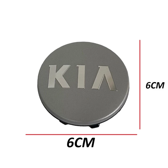 Kıa Jant Göbek Ceed 12-15/Sportage 09-15/Sorento 19-15/Rio 11-14/Picanto 11-14 (Gri) - 1