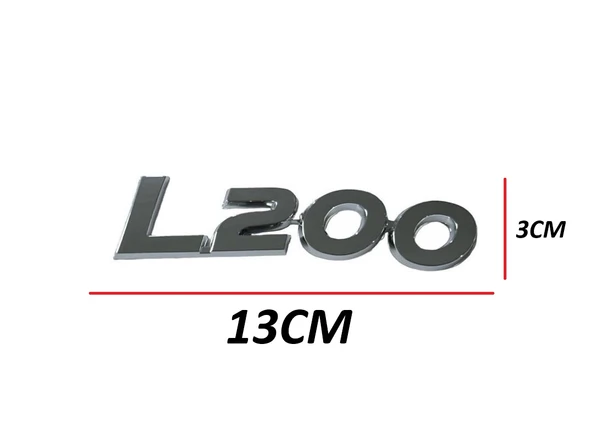 Mıtsubıshı Yazı L200 07-21 Arka (L200 Yazısı) - 1