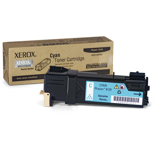 Xerox Phaser 6125-106R01335 Mavi Orijinal Toner - Resim 2