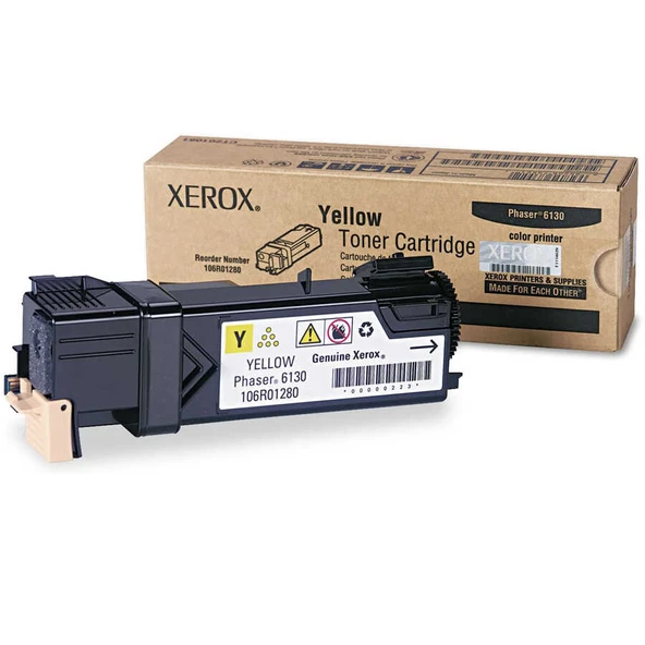 Xerox Phaser 6130-106R01284 Sarı Orijinal Toner ürün görseli
