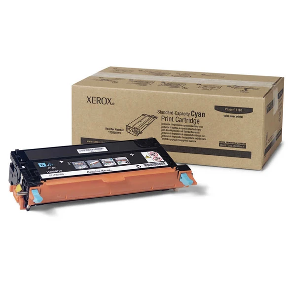 Xerox Phaser 6180-113R00719 Mavi Orijinal Toner - Resim 2