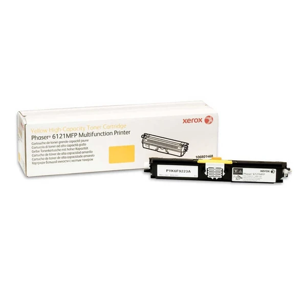Xerox Phaser 6121-106R01475 Sarı Yüksek Kapasiteli Orijinal Toner - Resim 2
