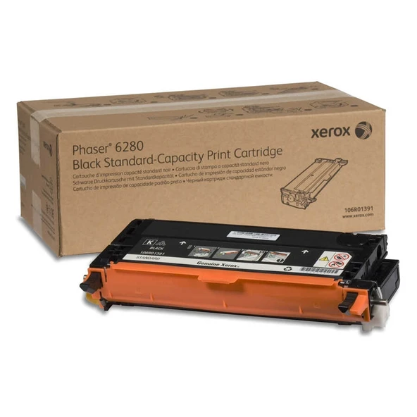 Xerox Phaser 6280-106R01391 Siyah Orijinal Toner ürün görseli