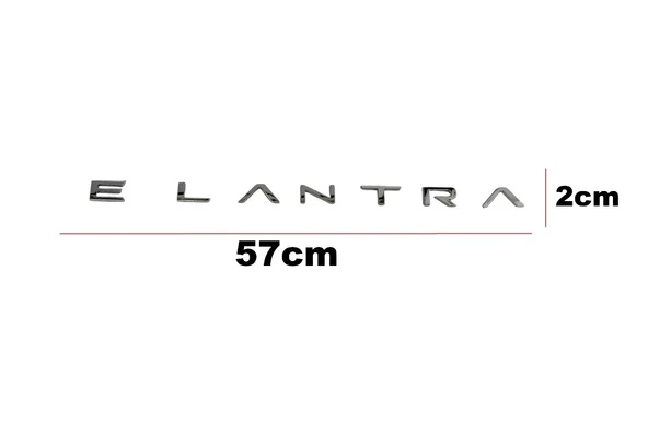 Hyundaı Yazı Elantra 21-23 Arka (Elantra Yazısı) - 1
