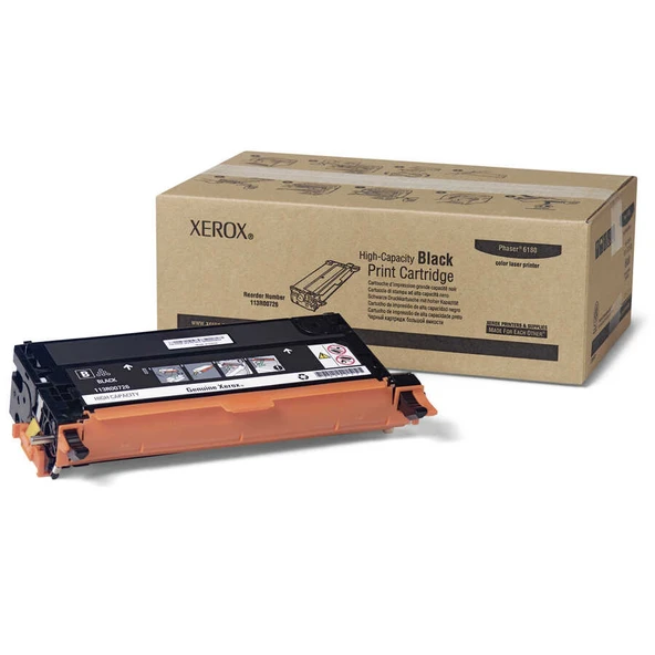 Xerox Phaser 6180-113R00726 Siyah Yüksek Kapasiteli Orijinal Toner ürün görseli