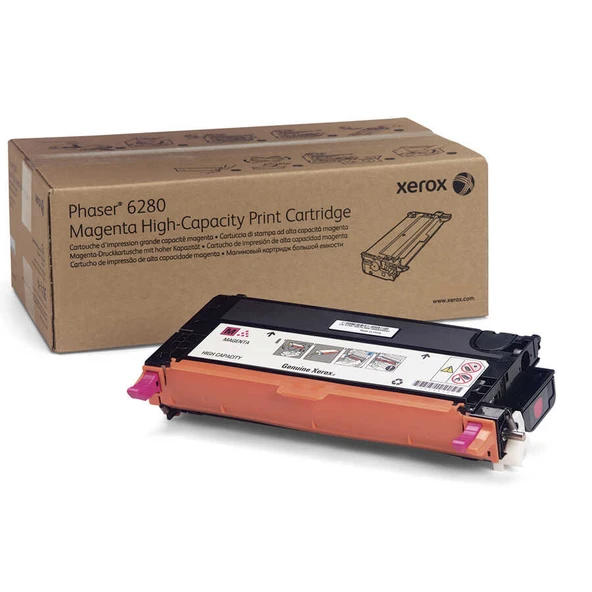 Xerox Phaser 6280-106R01401 Kırmızı Yüksek Kapasiteli Orijinal Toner - Resim 2