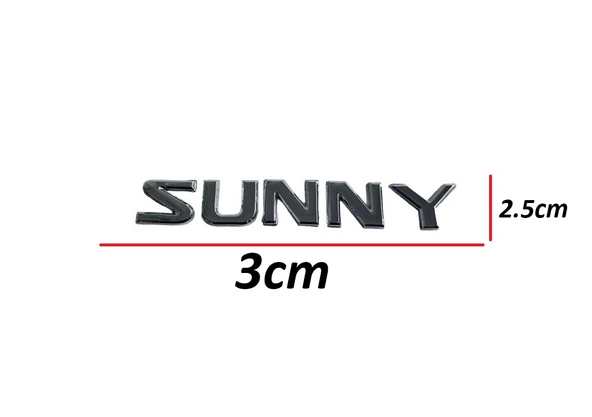 Nıssan Yazı Sunny 90-94 Arka (Sunny Yazısı) - 1
