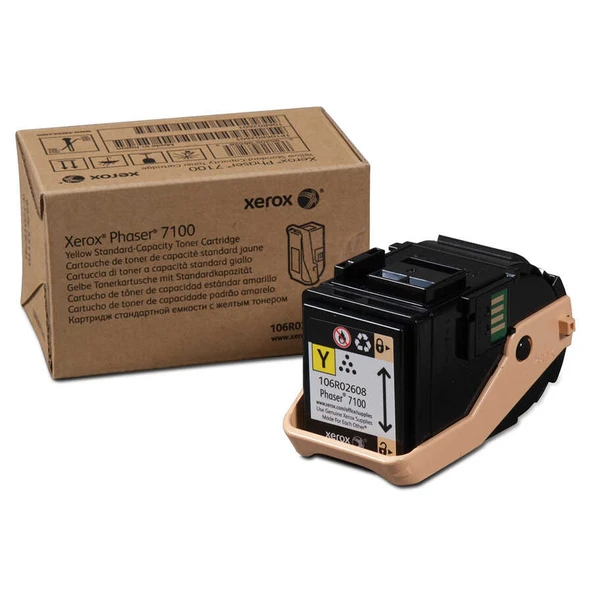 Xerox Phaser 7100-106R02608 Sarı Orijinal Toner ürün görseli 1