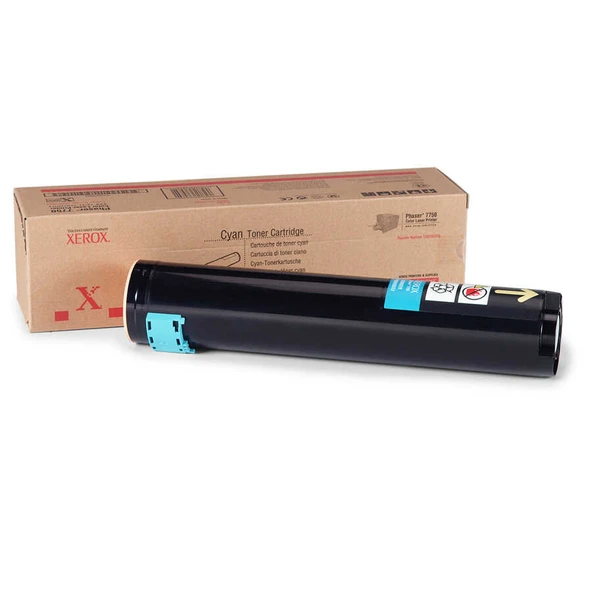 Xerox Phaser 7750-106R00653 Mavi Orijinal Toner - Resim 2
