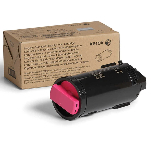 Xerox Versalink C600-106R03909 Kırmızı Orijinal Toner - Resim 2