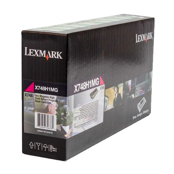 Lexmark X748-X748H1MG Kırmızı Yüksek Kapasiteli Orijinal Toner ürün görseli