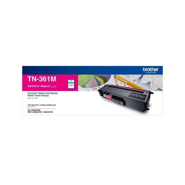 Brother TN-361 Kırmızı Orijinal Toner ürün görseli
