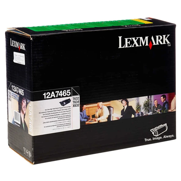 Lexmark T632-12A7465 Orijinal Toner Extra Yüksek Kapasiteli - Resim 2