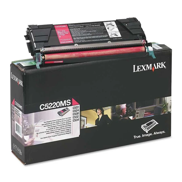 Lexmark C522-C5220MS Kırmızı Orijinal Toner ürün görseli