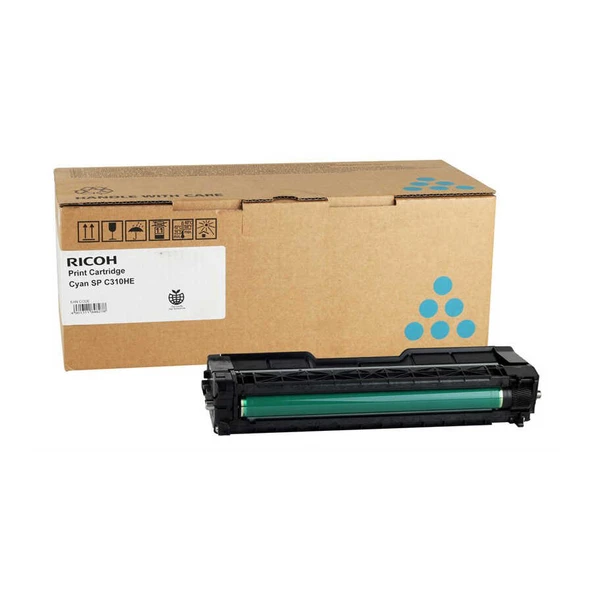 Ricoh SP-C310 Mavi Yüksek Kapasiteli Orijinal Toner - Resim 2