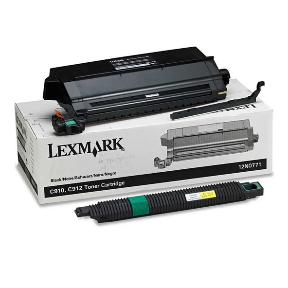 Lexmark C910-12N0771 Siyah Orijinal Toner ürün görseli