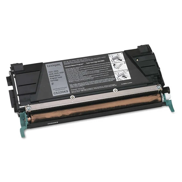 Lexmark C522-C5220KS Siyah Orijinal Toner - Resim 2
