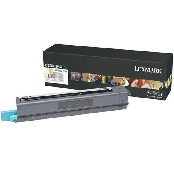 Lexmark C925-C925H2KG Siyah Orijinal Toner - Resim 2