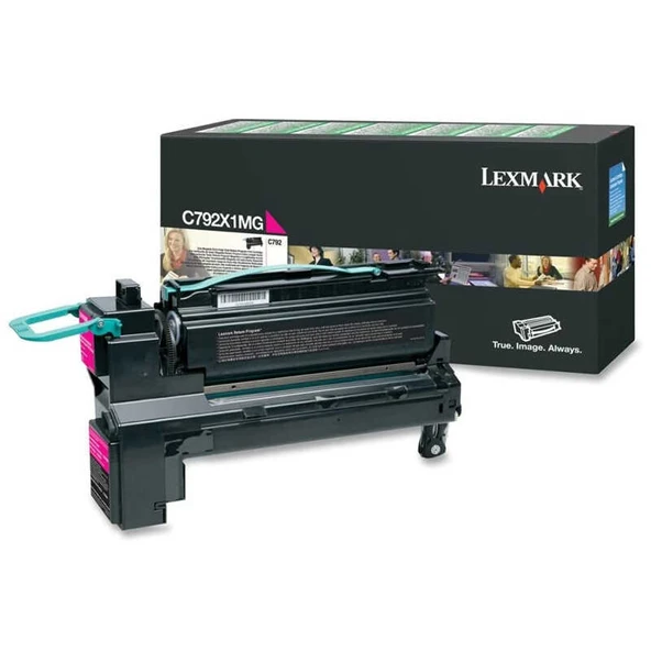 Lexmark C792-C792X1MG Kırmızı Yüksek Kapasiteli Orijinal Toner ürün görseli