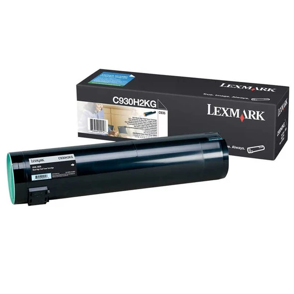 Lexmark C935-C930H2KG Siyah Orijinal Toner ürün görseli