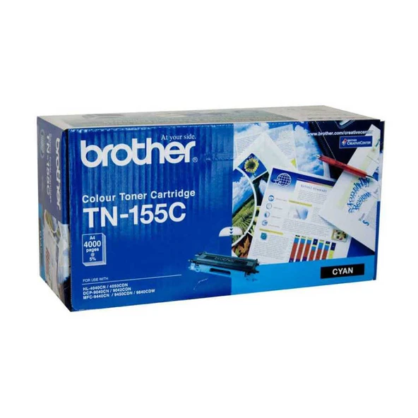 Brother TN-155 Mavi Yüksek Kapasiteli Orijinal Toner ürün görseli