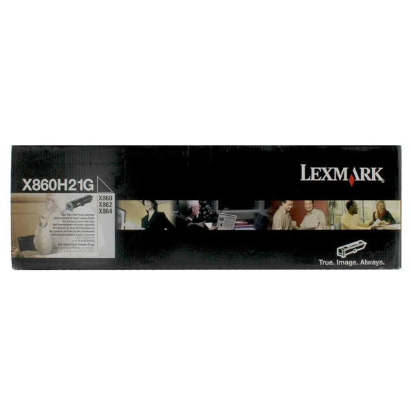 Lexmark X860-X860H21G Orijinal Toner - Resim 2