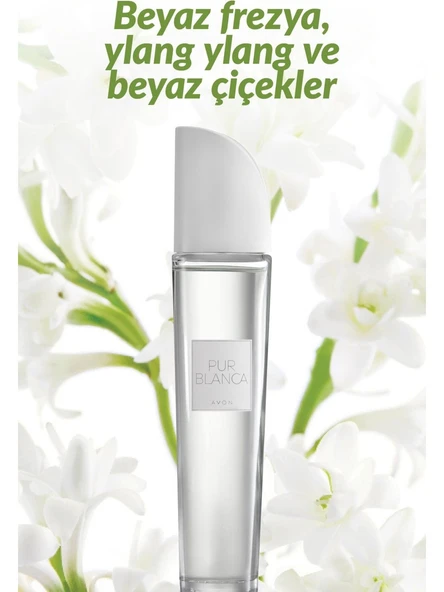 Avon Incandessence Celebre Pur Blanca Kadın Parfüm Seti Edt 50 ml - Resim 3