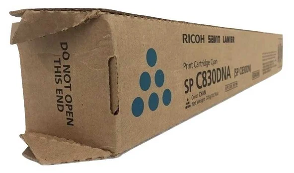 Ricoh SP-C830 Mavi Orijinal Toner - Resim 2
